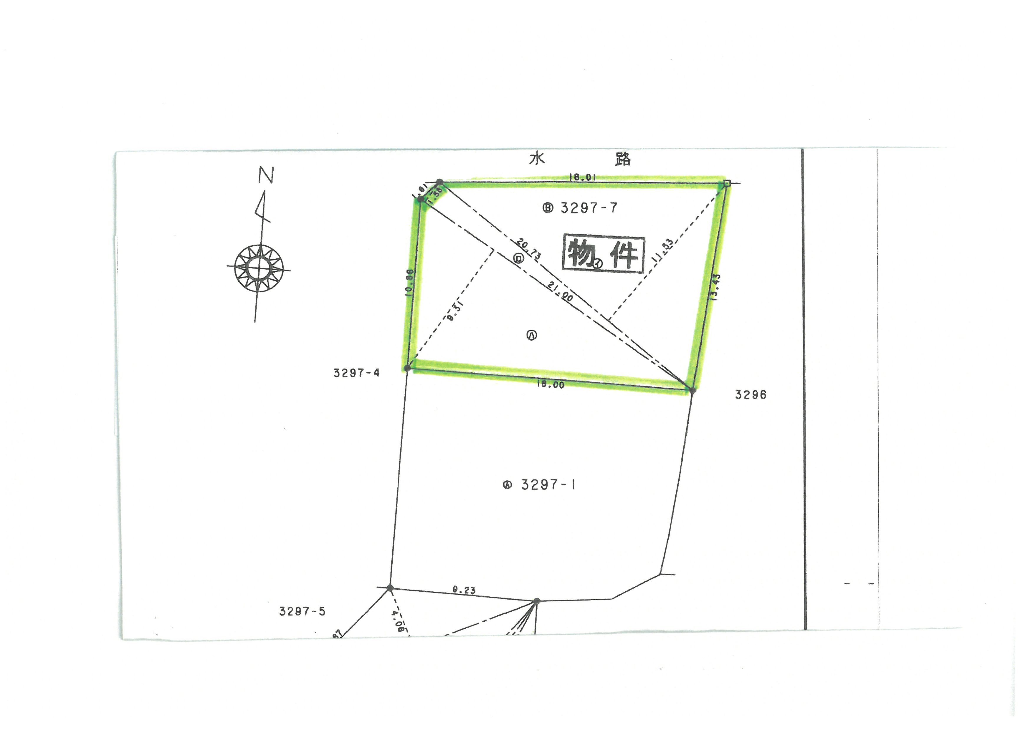 茅野市豊平山寺団地　売地