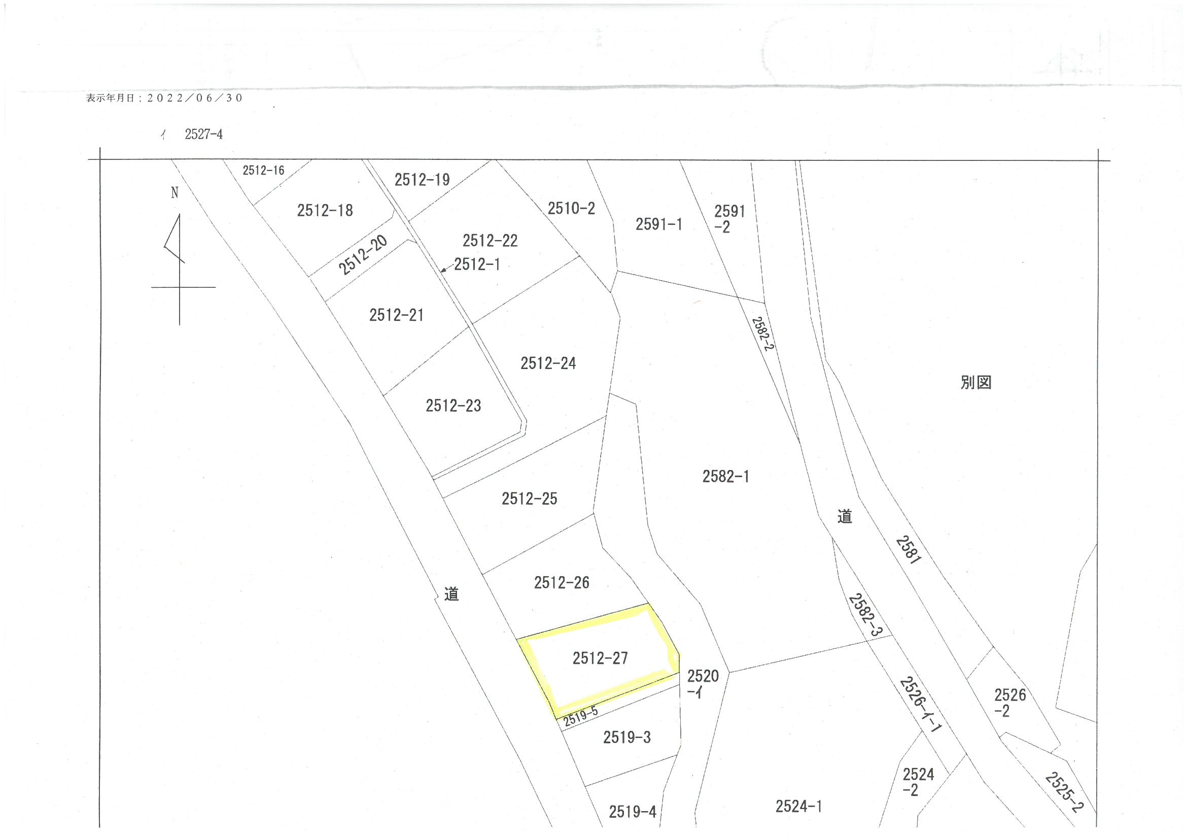茅野市金沢青柳　売地