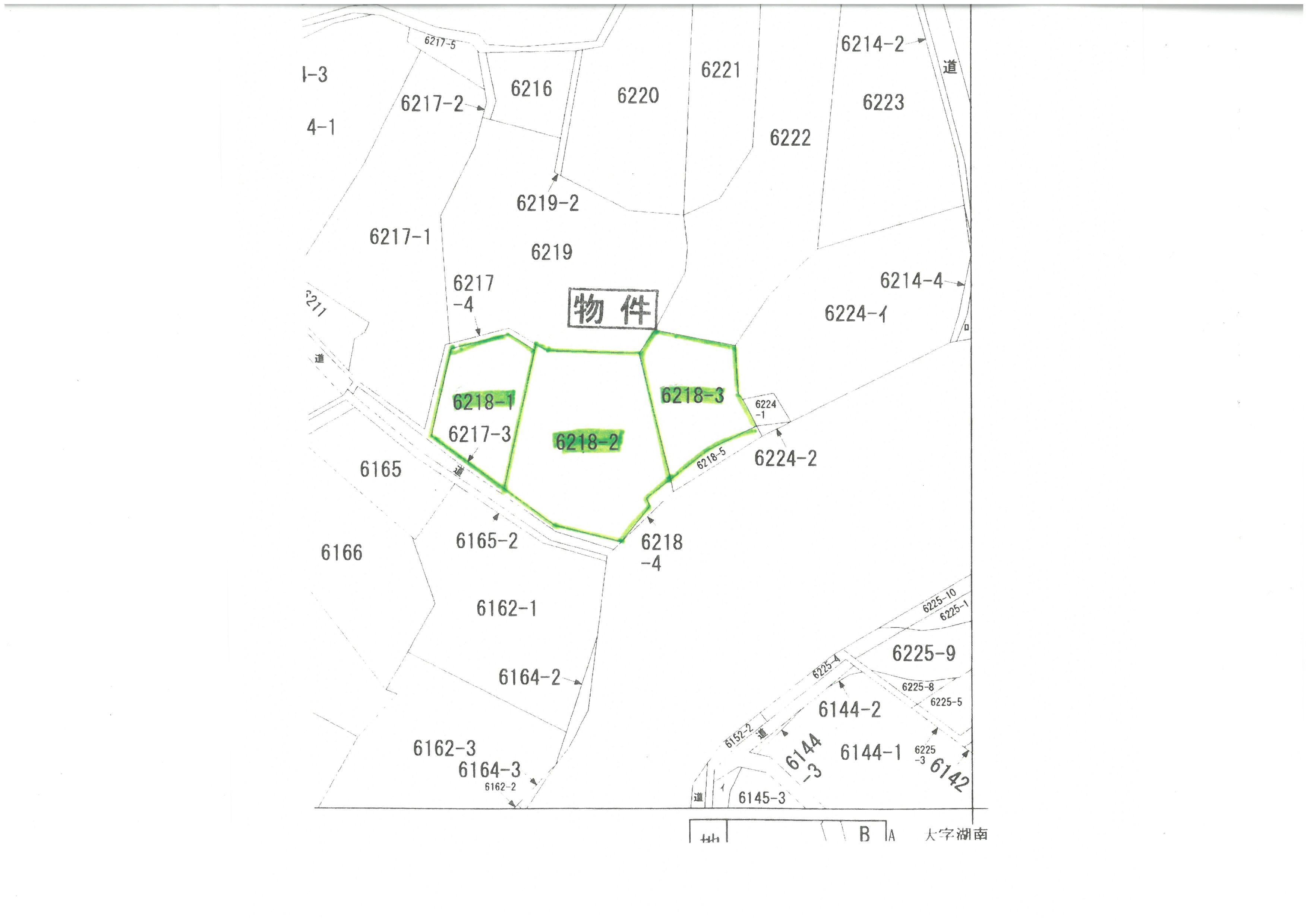諏訪市湖南北真志野　売地