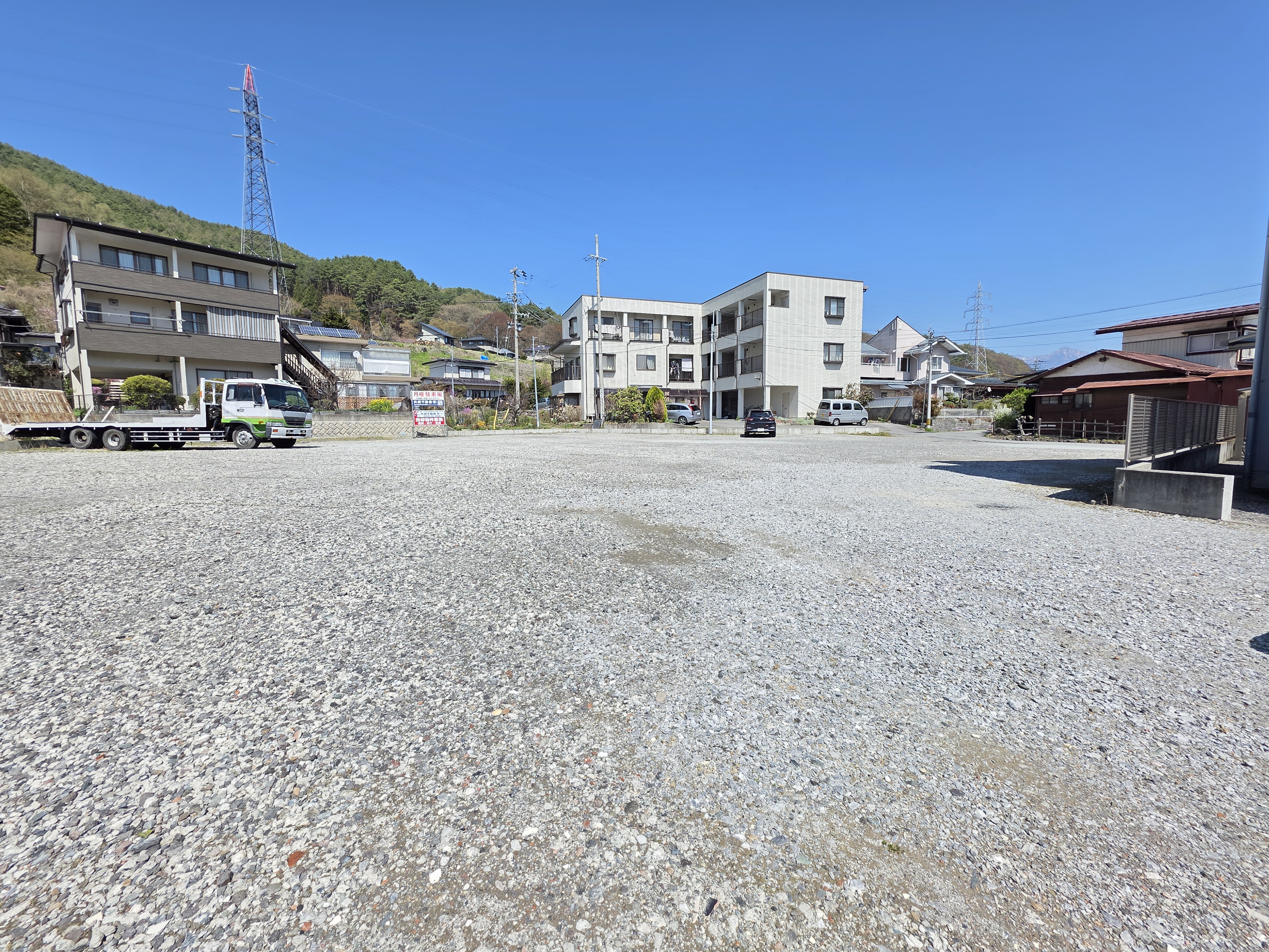 茅野市塚原駐車場　ビーナスライン沿い　茅野駅まで徒歩14分