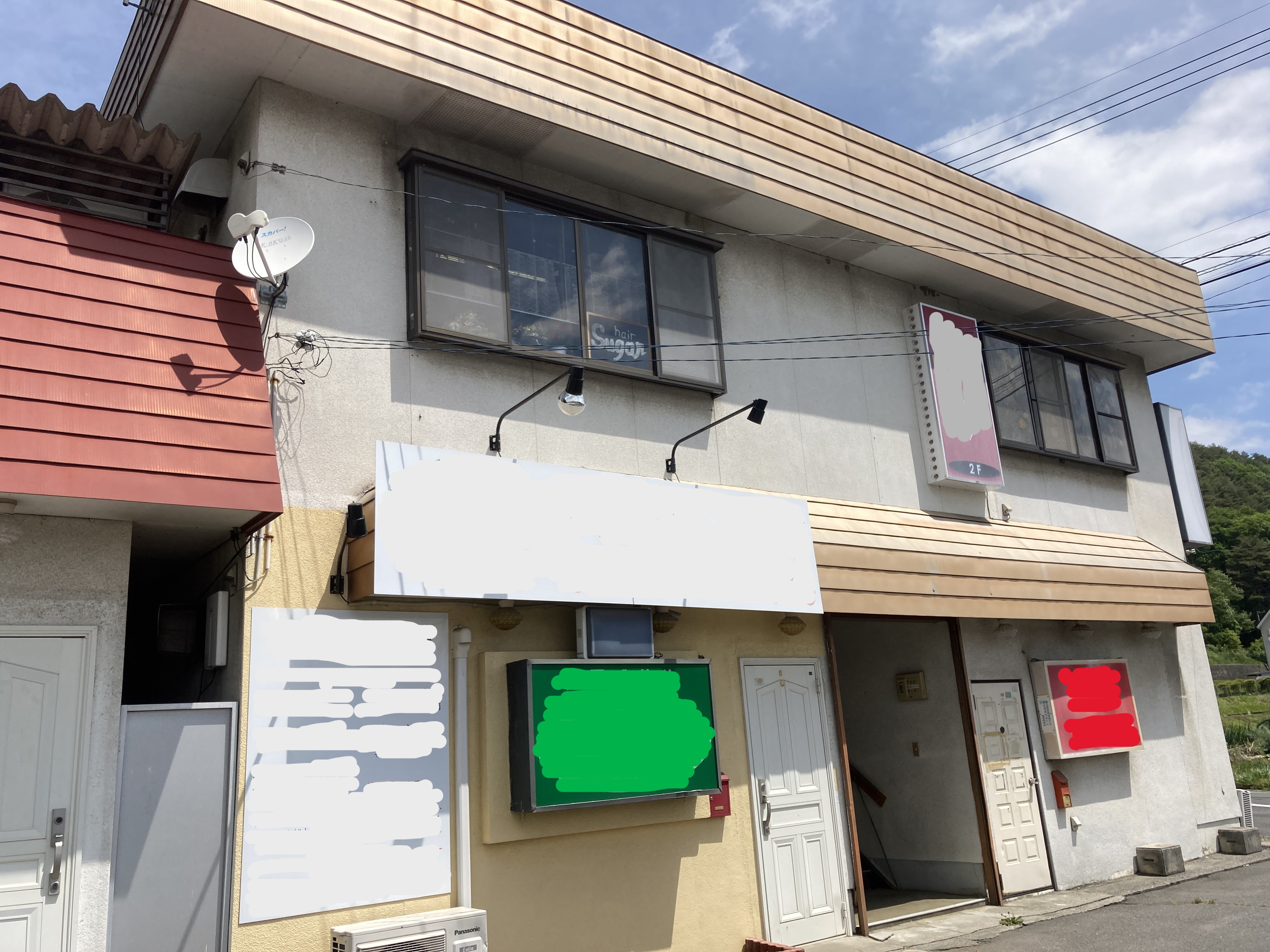 茅野市　城山団地入口　店舗　1F西側